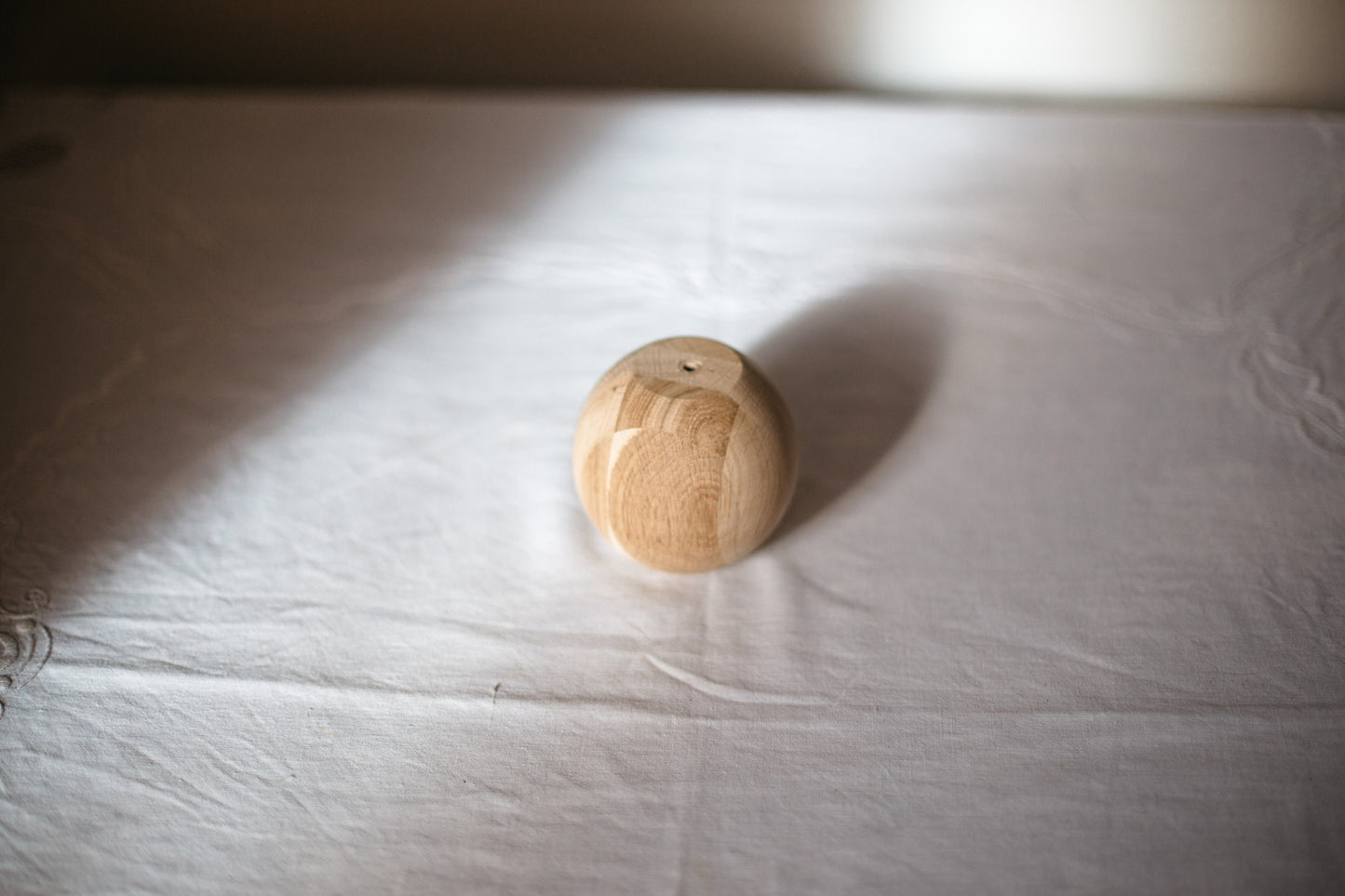 Round Turned Wooden Leg, Spere H80 mm