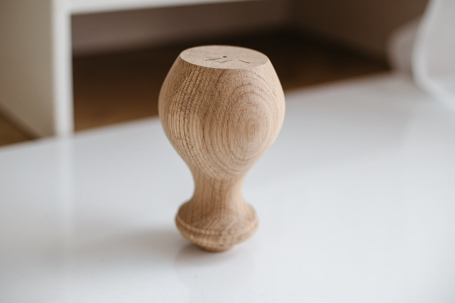Wooden Furniture Legs with Sphere Design H150 mm