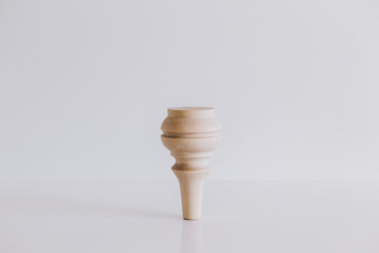 Scandi Style Wooden Leg H155 mm