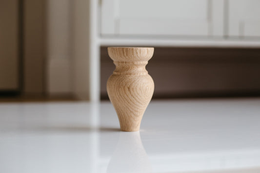 Scandi Style Wooden Leg H120 mm