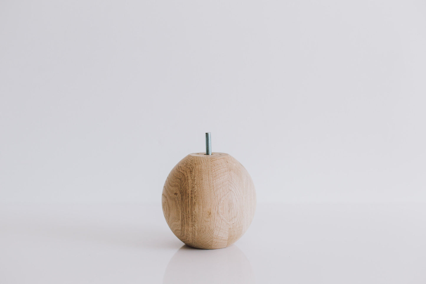 Round Turned Wooden Leg, Spere H180 mm