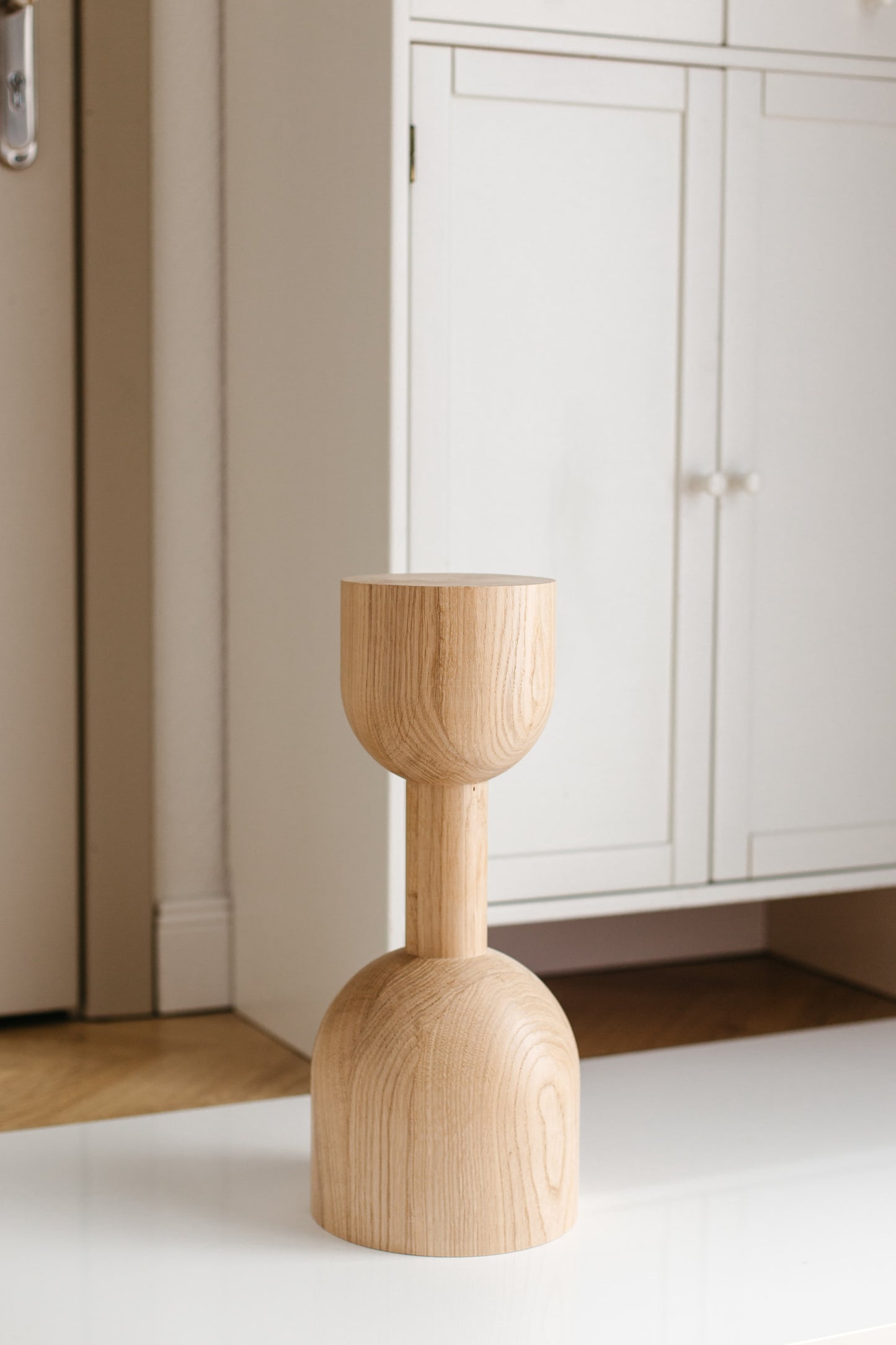 Natural Wooden Coffee Table Leg H450mm