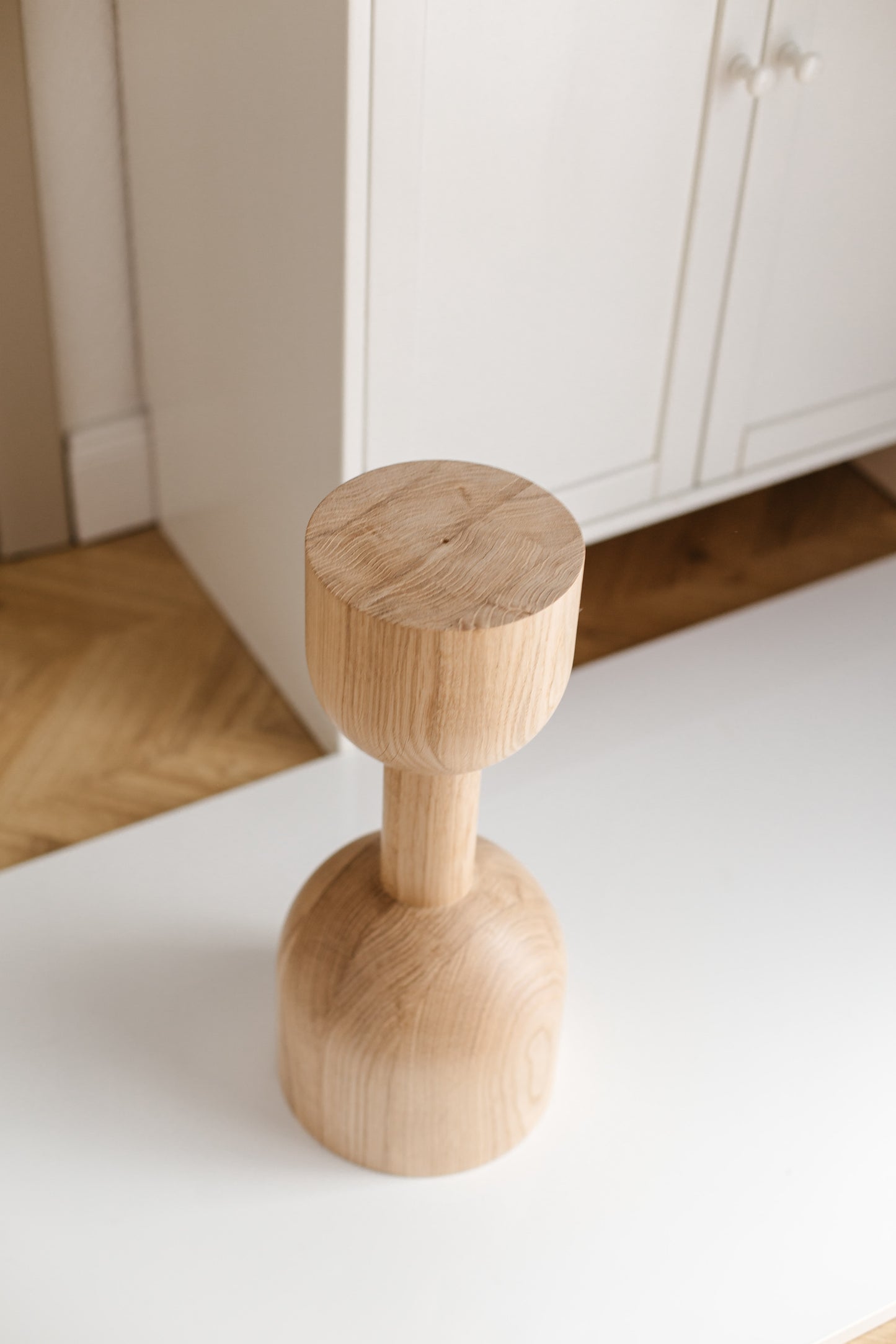 Natural Wooden Coffee Table Leg H450mm