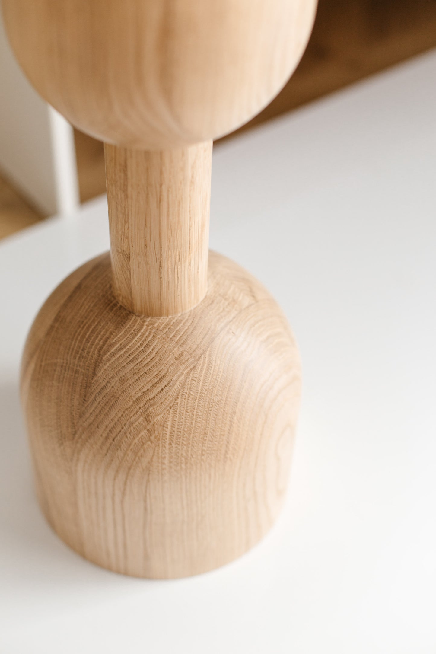 Natural Wooden Coffee Table Leg H450mm