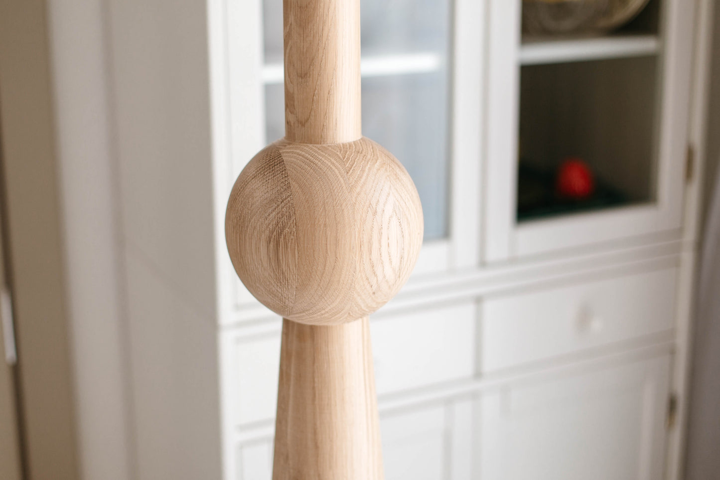 Pieds de meubles en bois naturel pour table de 760 mm, pieds tournés pour la décoration, pieds de table à manger, bois, non fini, 1 pièce