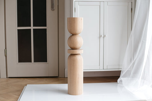 Table & Bar Wooden Furniture Leg, H690 mm