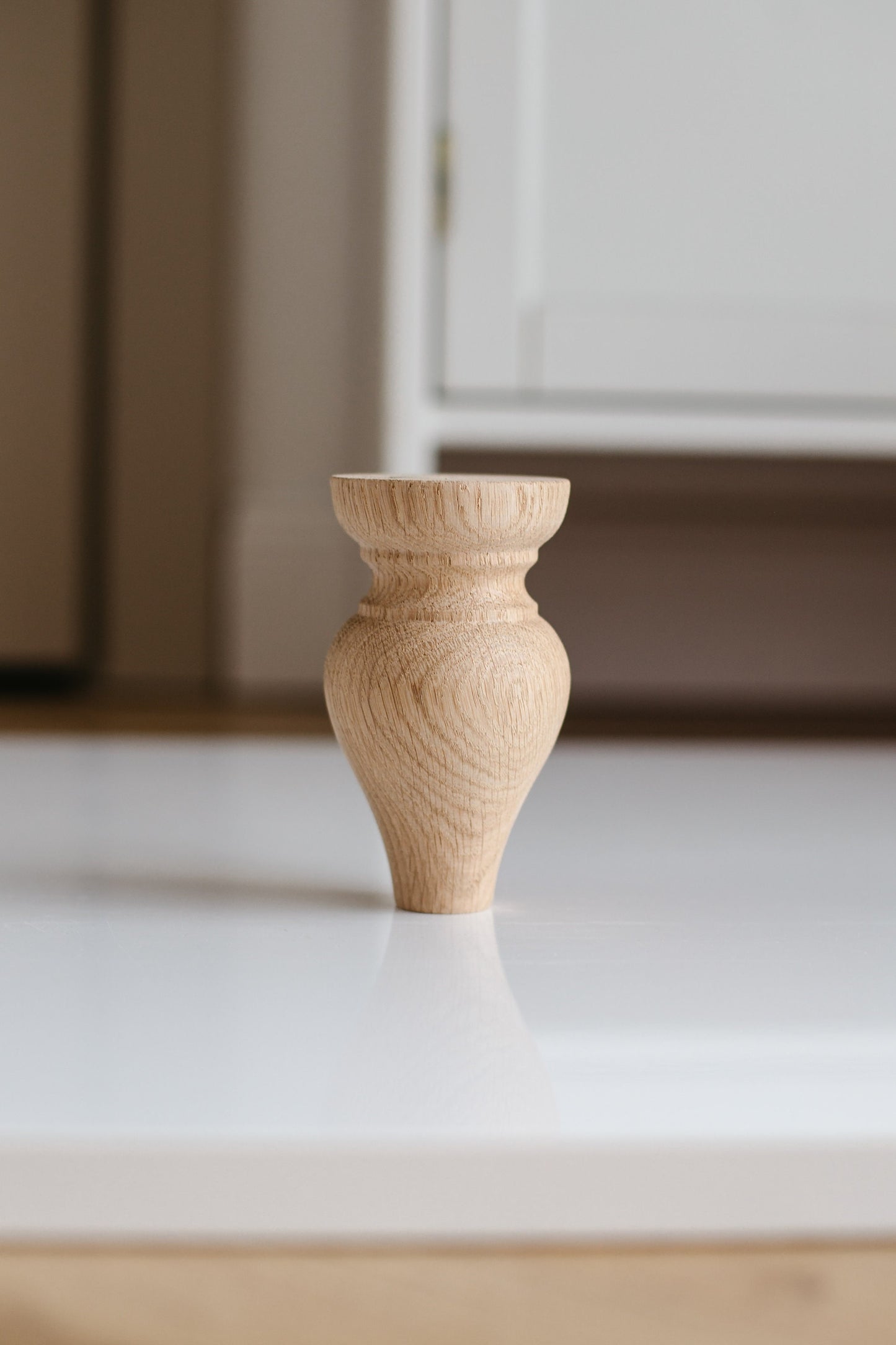 Scandi Style Wooden Leg H120 mm