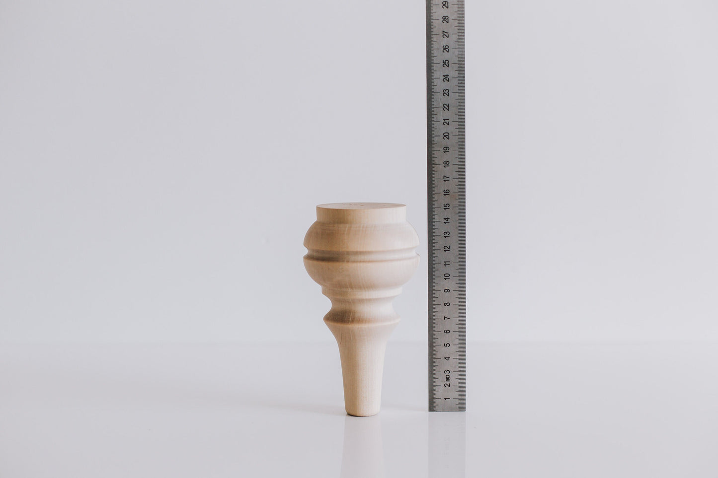 Scandi Style Wooden Leg H155 mm