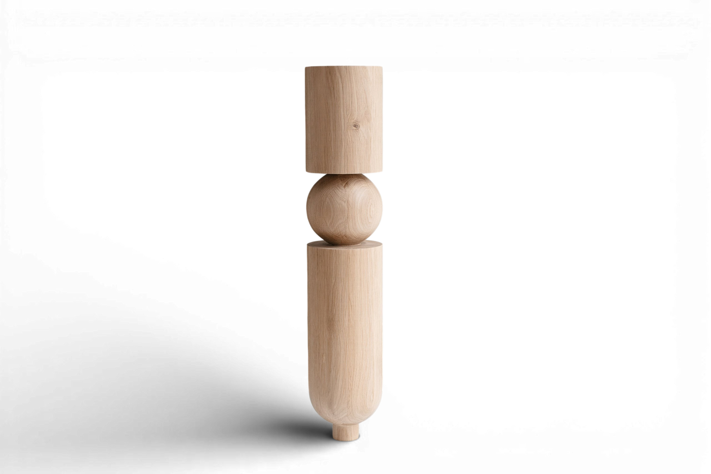 Pieds de meubles en bois naturel pour table de 760 mm, pieds tournés pour la décoration, pieds de table à manger, bois, non fini, 1 pièce