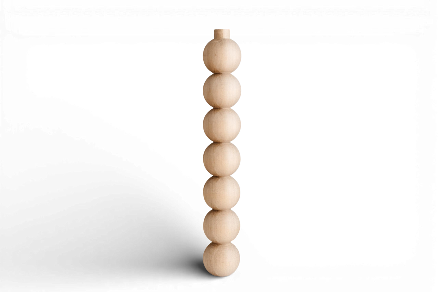 760 mm Tischmöbelbeine aus Naturholz, gedrechselte Füße zur Dekoration, Esstischbeine, Holz, unvollendet, 1 Stück