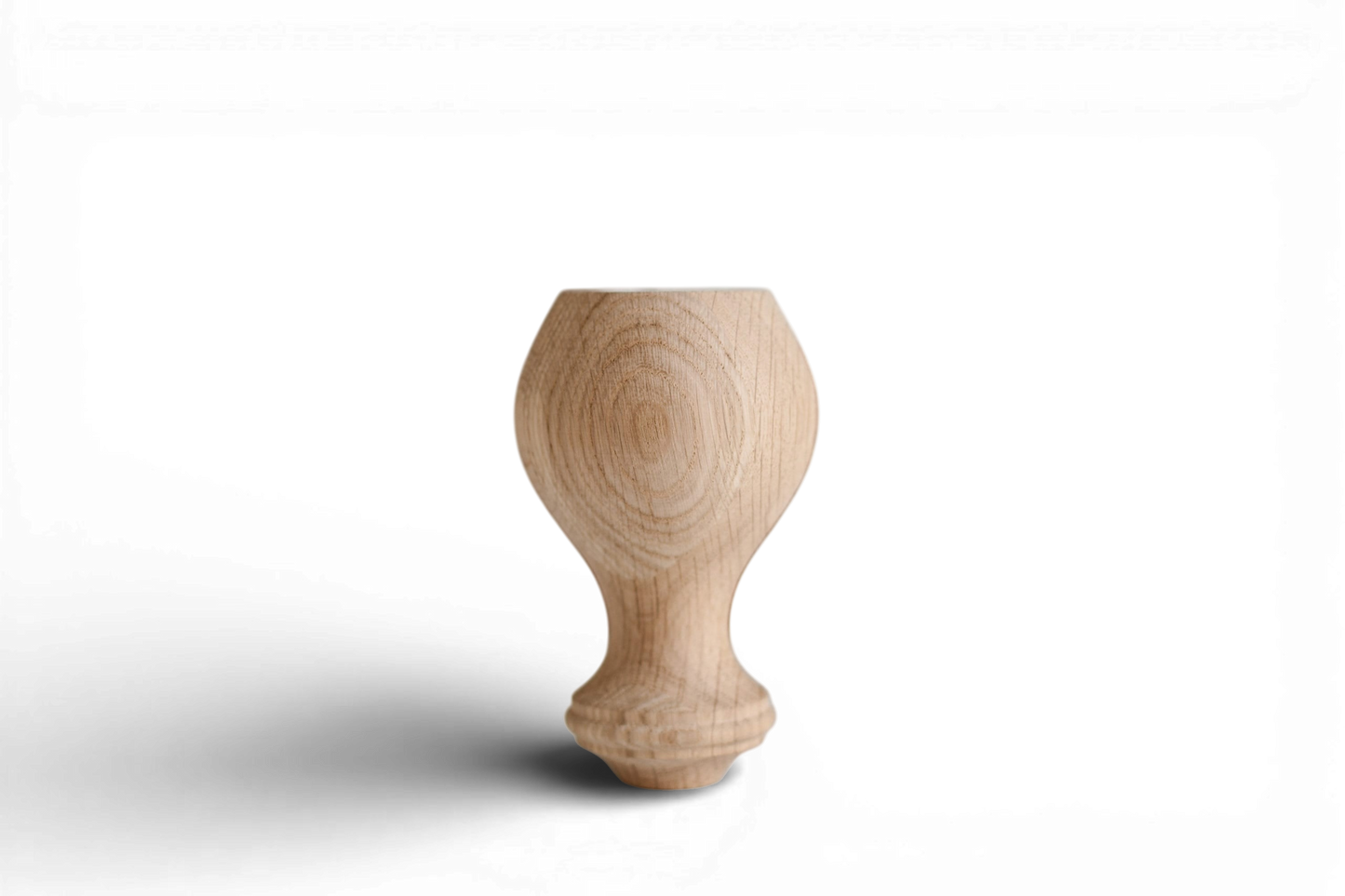 760 mm Tischmöbelbeine aus Naturholz, gedrechselte Füße zur Dekoration, Esstischbeine, Holz, unvollendet, 1 Stück