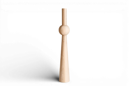 760 mm Tischmöbelbeine aus Naturholz, gedrechselte Füße zur Dekoration, Esstischbeine, Holz, unvollendet, 1 Stück