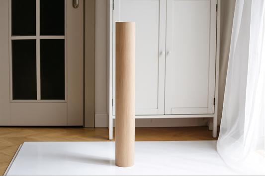 760 mm Tischmöbelbeine aus Naturholz, gedrechselte Füße zur Dekoration, Esstischbeine, Holz, unvollendet, 1 Stück
