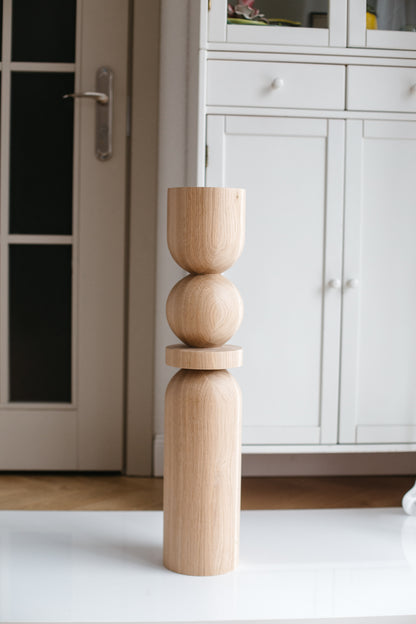 Large Wooden Table & Bar Legs – Handmade Furniture Legs, Set of 4, H690 mm