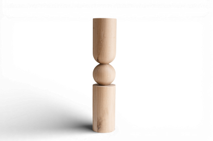 760 mm Tischmöbelbeine aus Naturholz, gedrechselte Füße zur Dekoration, Esstischbeine, Holz, unvollendet, 1 Stück