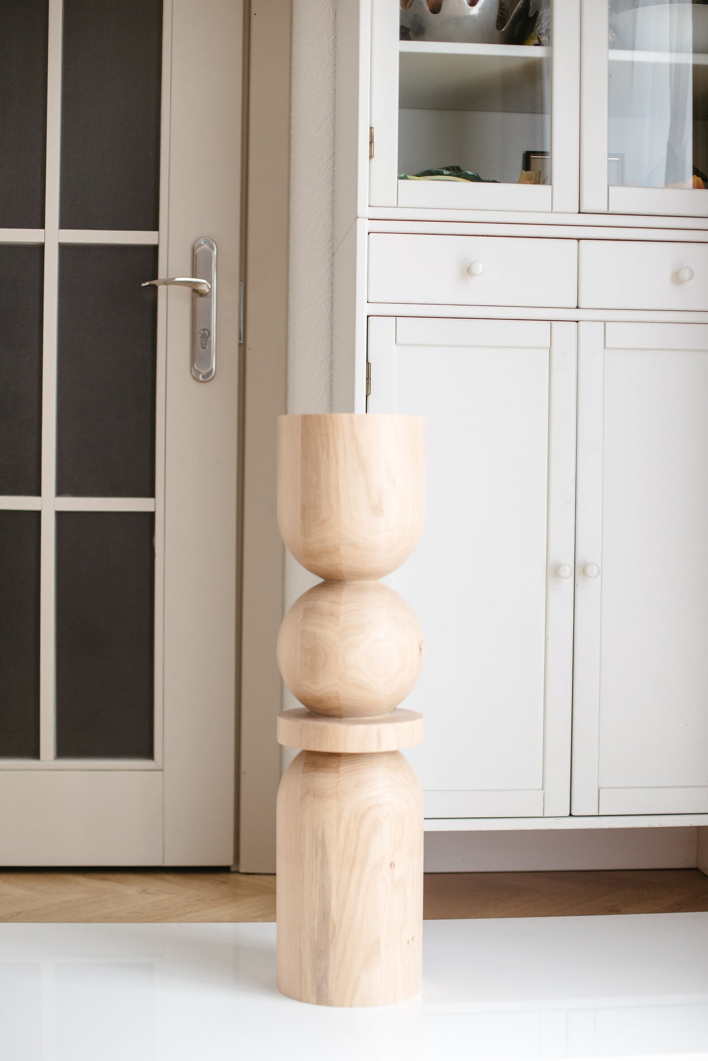 Pieds de meubles en bois naturel pour table de 760 mm, pieds tournés pour la décoration, pieds de table à manger, bois, non fini, 1 pièce