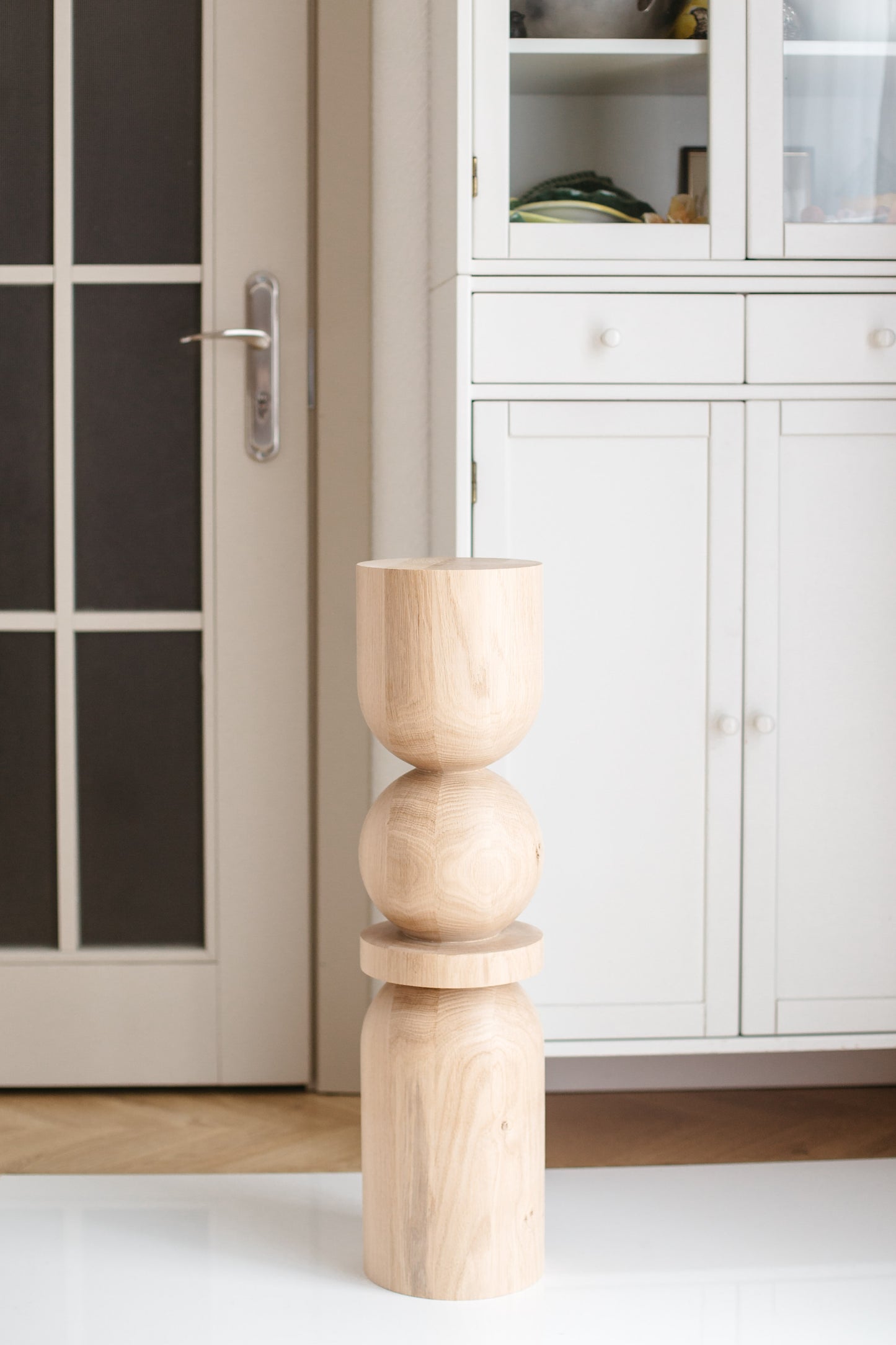 Pieds de meubles en bois naturel pour table de 760 mm, pieds tournés pour la décoration, pieds de table à manger, bois, non fini, 1 pièce