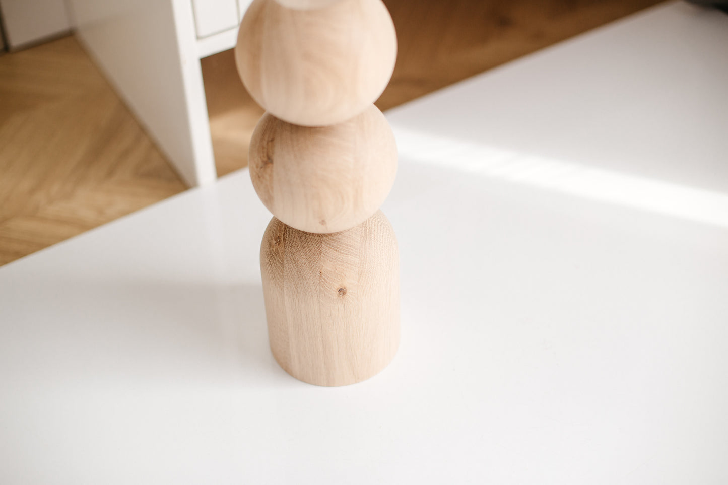760 mm Tischmöbelbeine aus Naturholz, gedrechselte Füße zur Dekoration, Esstischbeine, Holz, unvollendet, 1 Stück