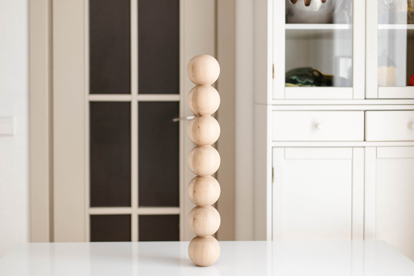 Pieds de meubles en bois naturel pour table de 760 mm, pieds tournés pour la décoration, pieds de table à manger, bois, non fini, 1 pièce