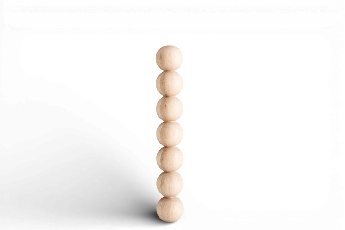 760 mm Tischmöbelbeine aus Naturholz, gedrechselte Füße zur Dekoration, Esstischbeine, Holz, unvollendet, 1 Stück