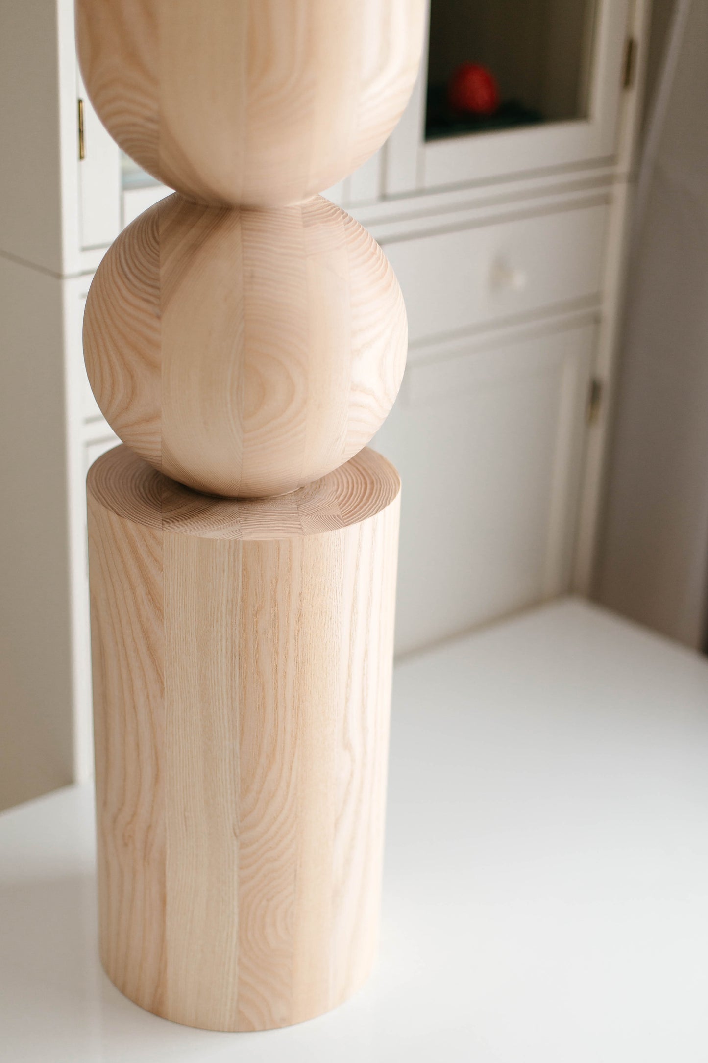 Pieds de meubles en bois naturel pour table de 760 mm, pieds tournés pour la décoration, pieds de table à manger, bois, non fini, 1 pièce