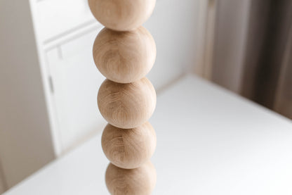 Pieds de meubles en bois naturel pour table de 760 mm, pieds tournés pour la décoration, pieds de table à manger, bois, non fini, 1 pièce