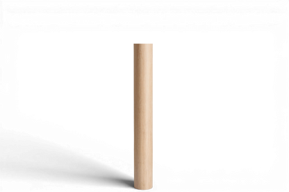 760 mm Tischmöbelbeine aus Naturholz, gedrechselte Füße zur Dekoration, Esstischbeine, Holz, unvollendet, 1 Stück