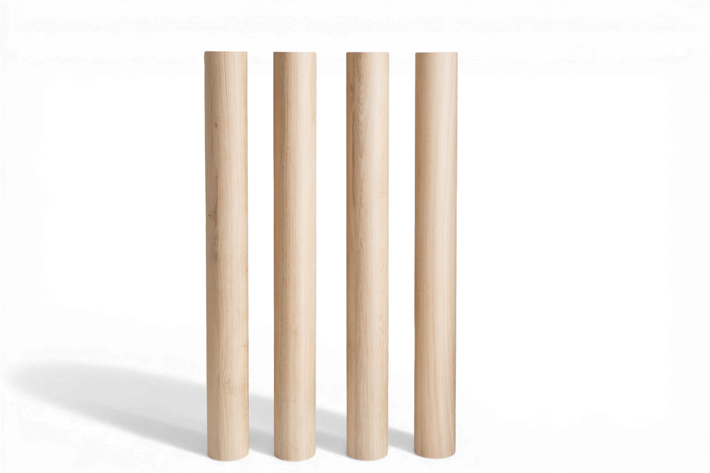 760 mm Tischmöbelbeine aus Naturholz, gedrechselte Füße zur Dekoration, Esstischbeine, Holz, unvollendet, 1 Stück
