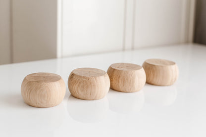 Turned Wooden Furniture Feet – Sofa, Cabinet & Chair Legs, H50 mm