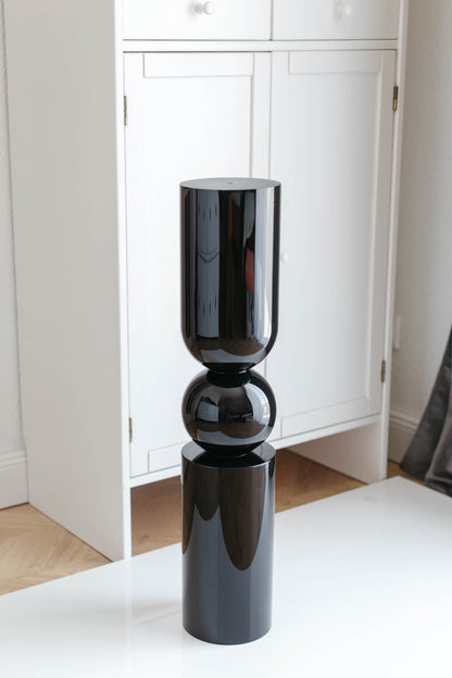 760 mm Tischmöbelbeine aus Naturholz, gedrechselte Füße zur Dekoration, Esstischbeine, Holz, unvollendet, 1 Stück