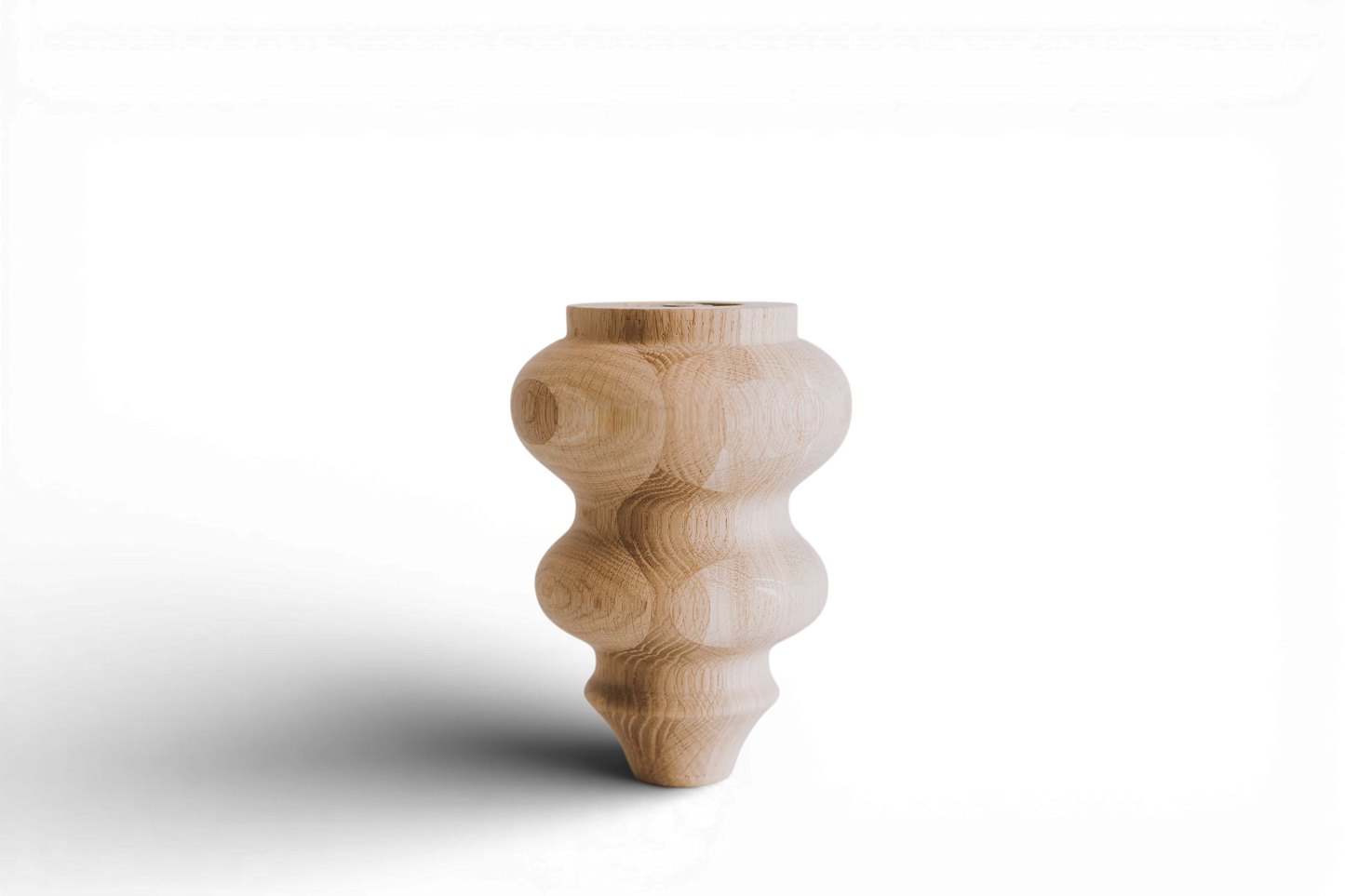 760 mm Tischmöbelbeine aus Naturholz, gedrechselte Füße zur Dekoration, Esstischbeine, Holz, unvollendet, 1 Stück